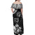 Guam MLK Day Off Shoulder Maxi Dress The Legacy Of MLK