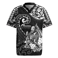 Guam MLK Day Rugby Jersey The Legacy Of MLK LT05 Black - Polynesian Pride