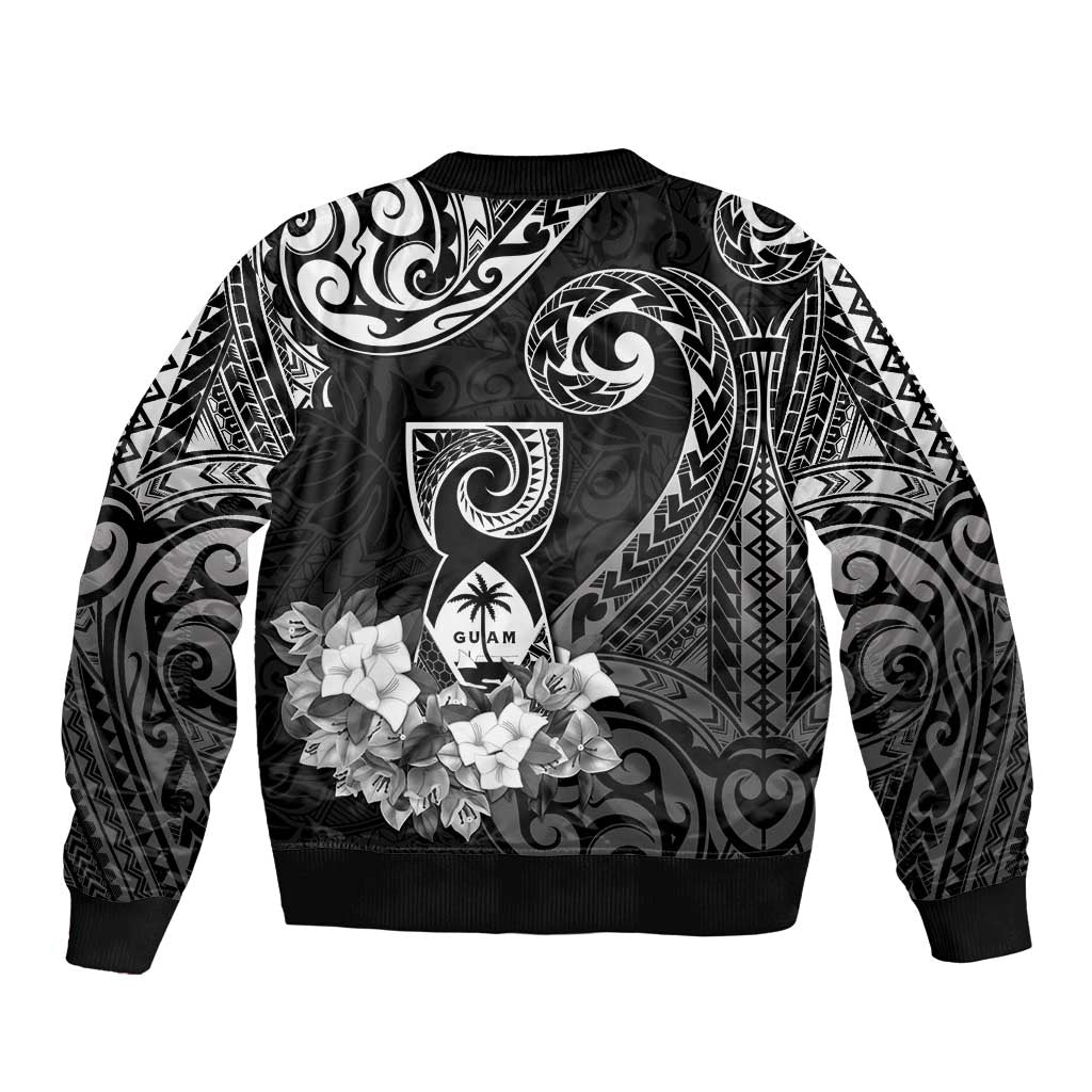 Guam MLK Day Sleeve Zip Bomber Jacket The Legacy Of MLK LT05 - Polynesian Pride