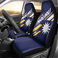 Happy Nauru Independence Day Car Seat Cover Polynesian Pattern LT05 - Polynesian Pride