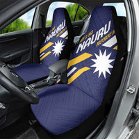 Happy Nauru Independence Day Car Seat Cover Polynesian Pattern LT05 - Polynesian Pride
