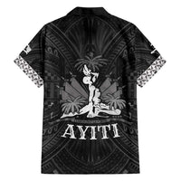 Haiti 1804 Hawaiian Shirt Polynesian Silver Neg Maron LT05 - Polynesian Pride