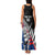 Custom New Zealand Auckland Cricket Family Matching Tank Maxi Dress and Hawaiian Shirt With Maori Pattern