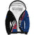 Custom New Zealand Auckland Cricket Sherpa Hoodie With Maori Pattern