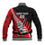 Custom New Zealand Canterbury Cricket Baseball Jacket With Maori Pattern