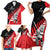 Custom New Zealand Canterbury Cricket Family Matching Short Sleeve Bodycon Dress and Hawaiian Shirt With Maori Pattern