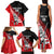 Custom New Zealand Canterbury Cricket Family Matching Tank Maxi Dress and Hawaiian Shirt With Maori Pattern