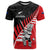 Custom New Zealand Canterbury Cricket T Shirt With Maori Pattern