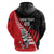 Custom New Zealand Canterbury Cricket Zip Hoodie With Maori Pattern