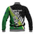 Custom New Zealand Central Districts Cricket Baseball Jacket With Maori Pattern