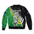 Custom New Zealand Central Districts Cricket Bomber Jacket With Maori Pattern