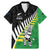 Custom New Zealand Central Districts Cricket Family Matching Mermaid Dress and Hawaiian Shirt With Maori Pattern