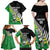 Custom New Zealand Central Districts Cricket Family Matching Off Shoulder Maxi Dress and Hawaiian Shirt With Maori Pattern