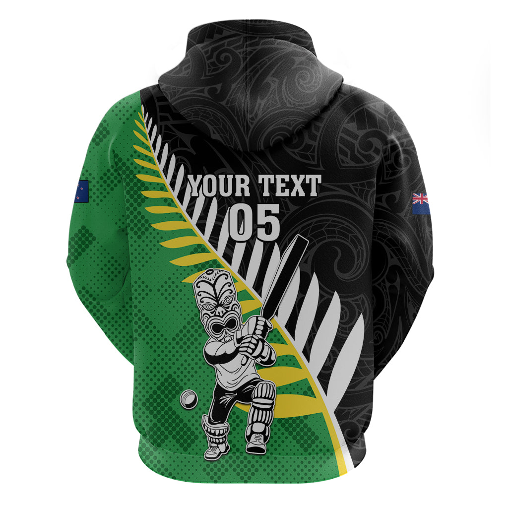 Custom New Zealand Central Districts Cricket Hoodie With Maori Pattern LT05 - Polynesian Pride