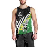 Custom New Zealand Central Districts Cricket Men Tank Top With Maori Pattern LT05 - Polynesian Pride
