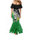 Custom New Zealand Central Districts Cricket Mermaid Dress With Maori Pattern