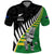 Custom New Zealand Central Districts Cricket Polo Shirt With Maori Pattern