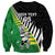 Custom New Zealand Central Districts Cricket Sweatshirt With Maori Pattern