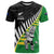 Custom New Zealand Central Districts Cricket T Shirt With Maori Pattern