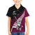 Custom New Zealand Northern Districts Cricket Family Matching Puletasi and Hawaiian Shirt With Maori Pattern