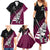 Custom New Zealand Northern Districts Cricket Family Matching Summer Maxi Dress and Hawaiian Shirt With Maori Pattern