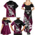 Custom New Zealand Northern Districts Cricket Family Matching Summer Maxi Dress and Hawaiian Shirt With Maori Pattern