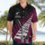 Custom New Zealand Northern Districts Cricket Hawaiian Shirt With Maori Pattern