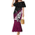 Custom New Zealand Northern Districts Cricket Mermaid Dress With Maori Pattern