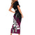 Custom New Zealand Northern Districts Cricket Short Sleeve Bodycon Dress With Maori Pattern