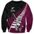 Custom New Zealand Northern Districts Cricket Sweatshirt With Maori Pattern