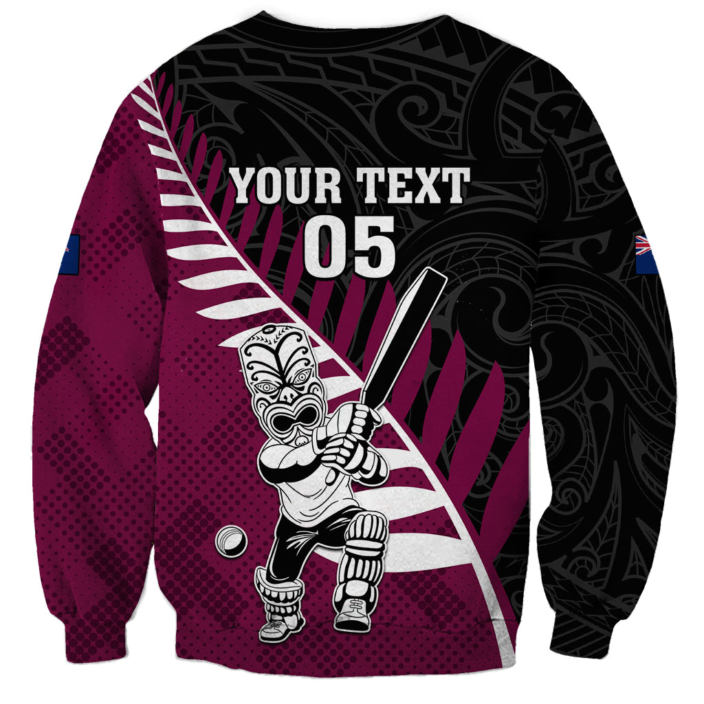 Custom New Zealand Northern Districts Cricket Sweatshirt With Maori Pattern LT05 - Polynesian Pride