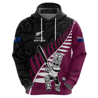Custom New Zealand Northern Districts Cricket Zip Hoodie With Maori Pattern LT05 - Polynesian Pride