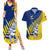 Custom New Zealand Otago Cricket Couples Matching Summer Maxi Dress and Hawaiian Shirt With Maori Pattern