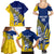 Custom New Zealand Otago Cricket Family Matching Summer Maxi Dress and Hawaiian Shirt With Maori Pattern