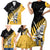 Custom New Zealand Wellington Cricket Family Matching Short Sleeve Bodycon Dress and Hawaiian Shirt With Maori Pattern