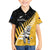 Custom New Zealand Wellington Cricket Family Matching Short Sleeve Bodycon Dress and Hawaiian Shirt With Maori Pattern