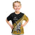 Custom New Zealand Wellington Cricket Kid T Shirt With Maori Pattern