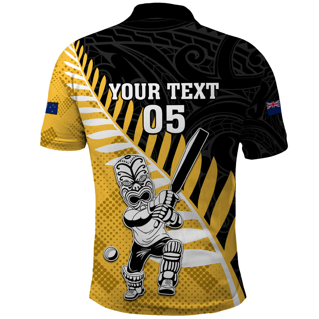 Custom New Zealand Wellington Cricket Polo Shirt With Maori Pattern LT05 - Polynesian Pride