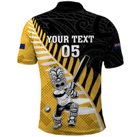 Custom New Zealand Wellington Cricket Polo Shirt With Maori Pattern LT05 - Polynesian Pride