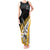 Custom New Zealand Wellington Cricket Tank Maxi Dress With Maori Pattern