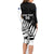 Custom New Zealand Cricket Family Matching Long Sleeve Bodycon Dress and Hawaiian Shirt With Maori Pattern