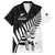 Custom New Zealand Cricket Family Matching Puletasi and Hawaiian Shirt With Maori Pattern