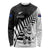 Custom New Zealand Cricket Long Sleeve Shirt With Maori Pattern