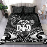 Happy Father's Day Bedding Set I Love You Dad Polynesian Style LT05 - Polynesian Pride