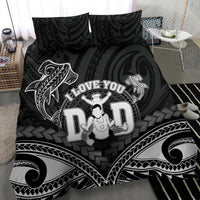 Happy Father's Day Bedding Set I Love You Dad Polynesian Style LT05 - Polynesian Pride