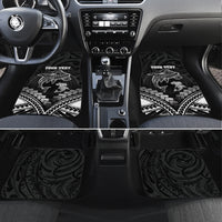 Happy Father's Day Car Mats I Love You Dad Polynesian Style LT05 Set 4pcs Black - Polynesian Pride