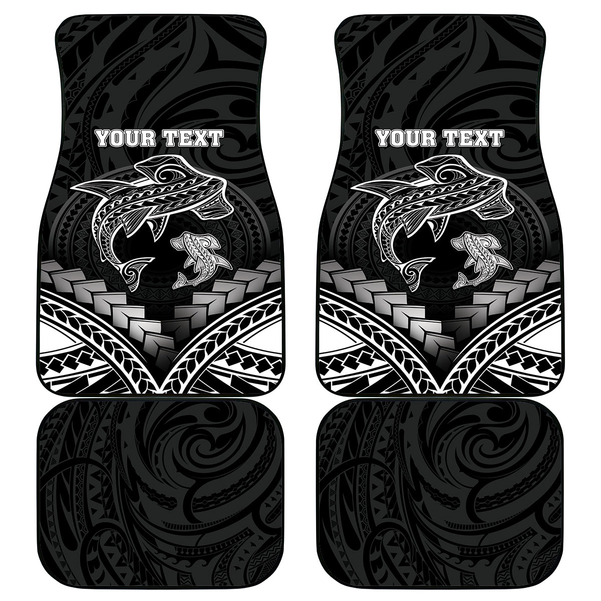 Happy Father's Day Car Mats I Love You Dad Polynesian Style LT05 - Polynesian Pride
