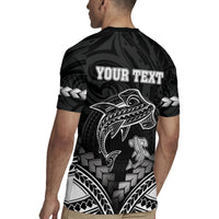 Personalised Happy Father's Day Rugby Jersey I Love You Dad Polynesian Style LT05 - Polynesian Pride