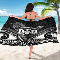 Happy Father's Day Sarong I Love You Dad Polynesian Style LT05 - Polynesian Pride