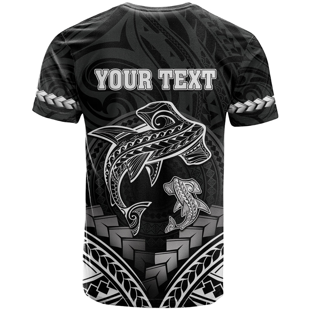 Personalised Happy Father's Day T Shirt I Love You Dad Polynesian Style LT05 - Polynesian Pride